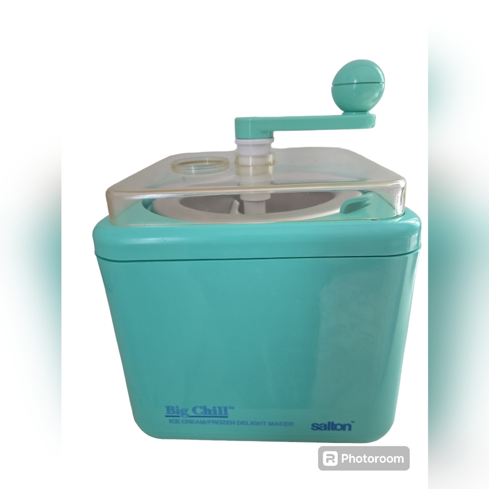 Vintage 1987 Salton Big Chill Ice Cream/Frozen Delight Maker - Picture 4 of 4